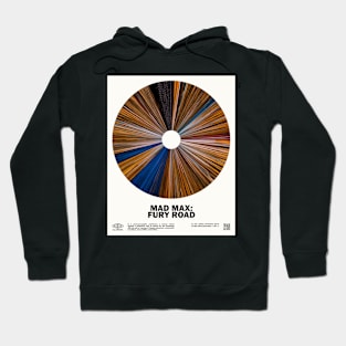 minimal_Mad Max: Fury Road Warp Barcode Movie Hoodie